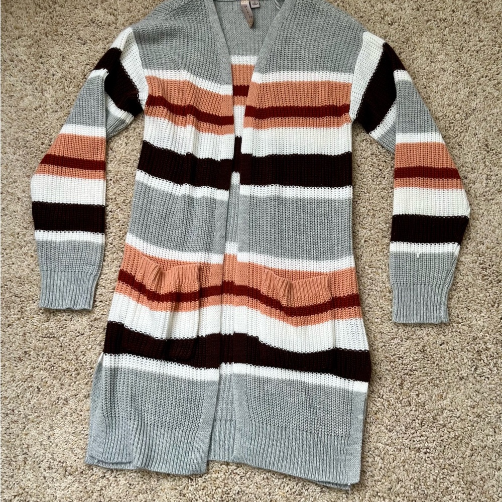 Misia Multicolor Striped Cardigan